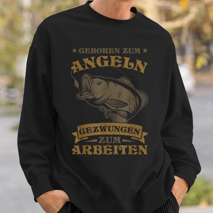 Fischer Saying Angel Liebe Geboren Zum Fngeln Sweatshirt Geschenke für Ihn