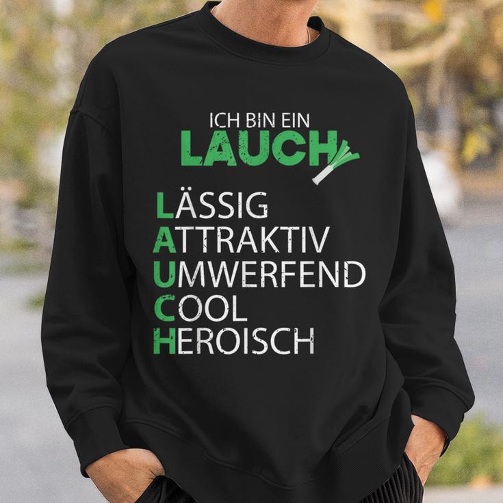 Lauch Ich Bin Ein Lauch Sport Fitness Sweatshirt Geschenke für Ihn