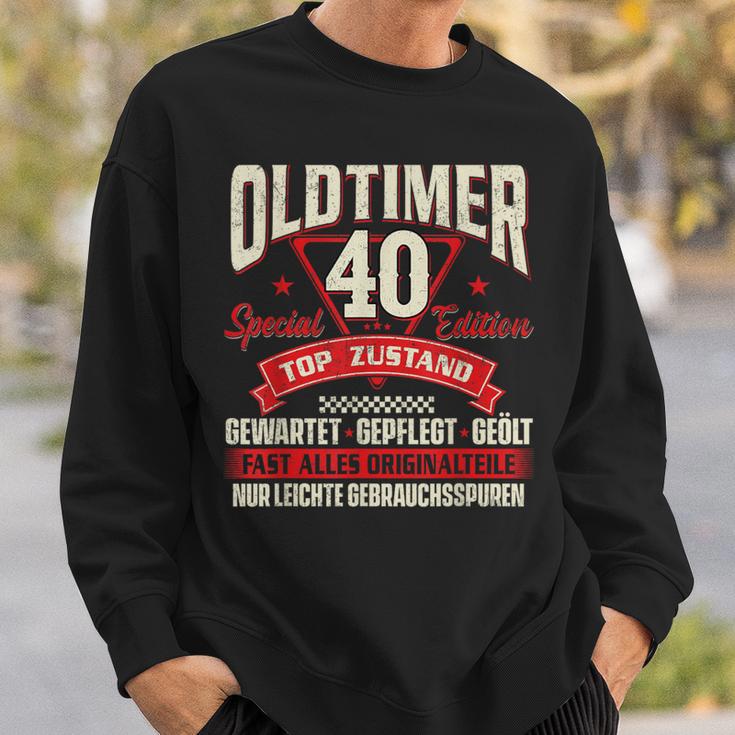 Oldtimer 40 Jahre Birthday Sweatshirt Geschenke für Ihn