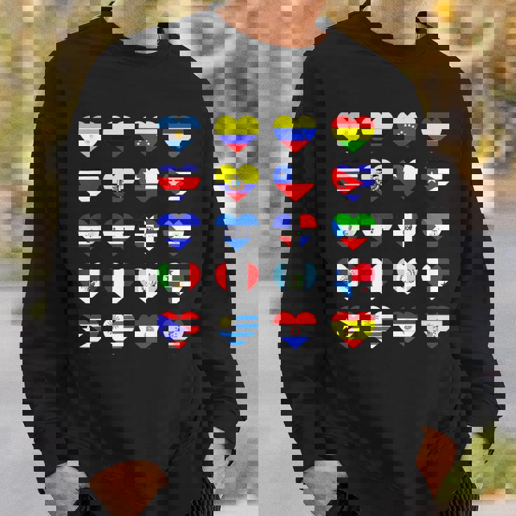 Hispanic Heritage Month Spanish Speaking Countries Sweatshirt Gifts for Him