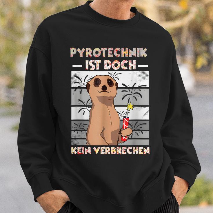 Pyrotechnik Ist Doch Keinerbrechen Feuerwerk Sweatshirt Geschenke für Ihn