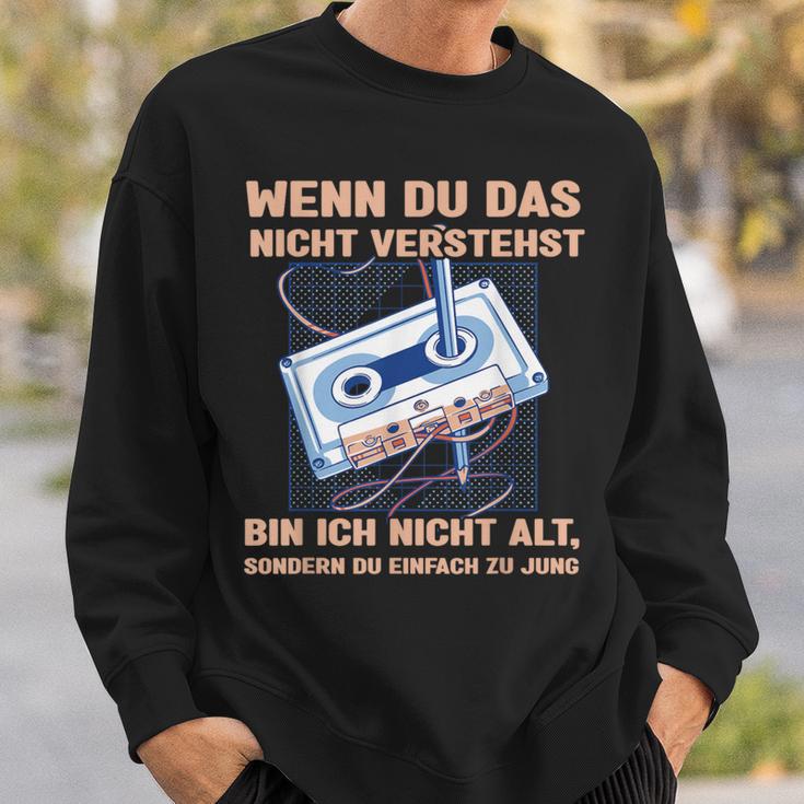 Saying Band Salad 80S 90S Retro Cassette Sweatshirt Geschenke für Ihn