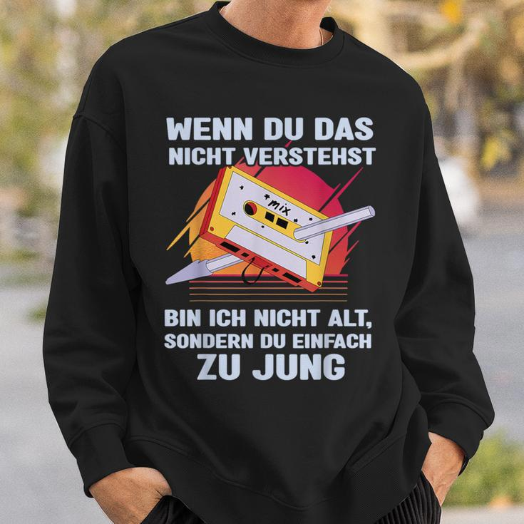 Saying Band Salad 80S 90S Retro Cassette Sweatshirt Geschenke für Ihn