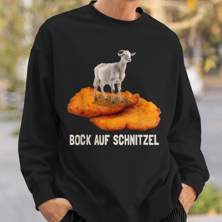 Schnitzeleal Cutlet Meat Butcher Sweatshirt Geschenke für Ihn