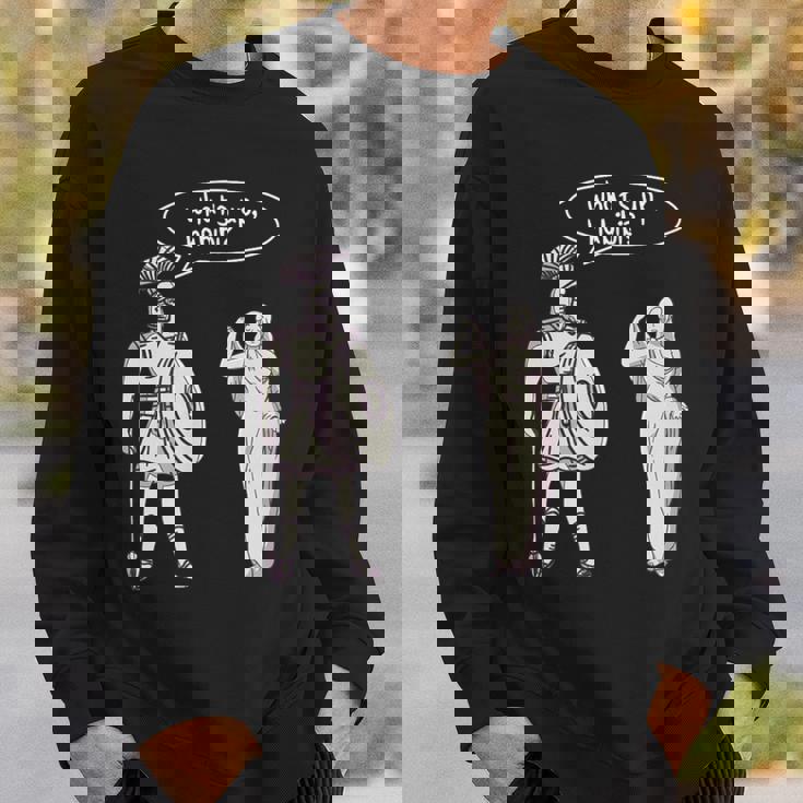 Whats Up Habibi Ares Afrodite Mitologia Moderna Felpa Regalos para él