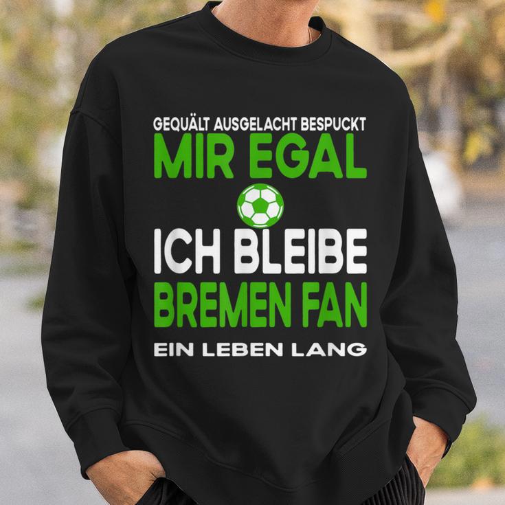 Fußball Fußballfan Aus Bremen Sport Hobbyerein Casual Sweatshirt Geschenke für Ihn