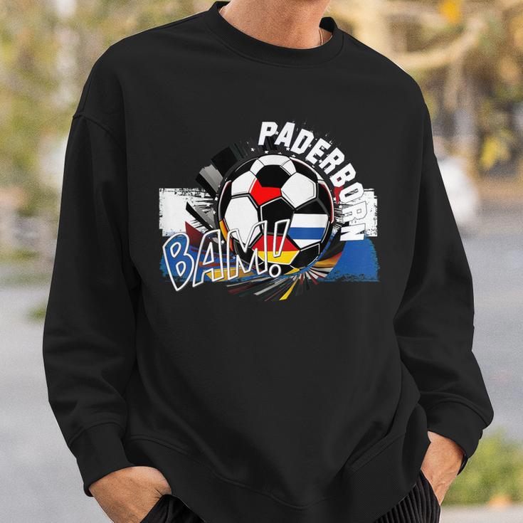 Fussball Ist Leben Paderborn Fan Sweatshirt Geschenke für Ihn