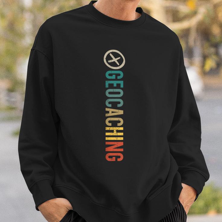 Geocaching Geocacher Geocache Motif Sweatshirt Geschenke für Ihn