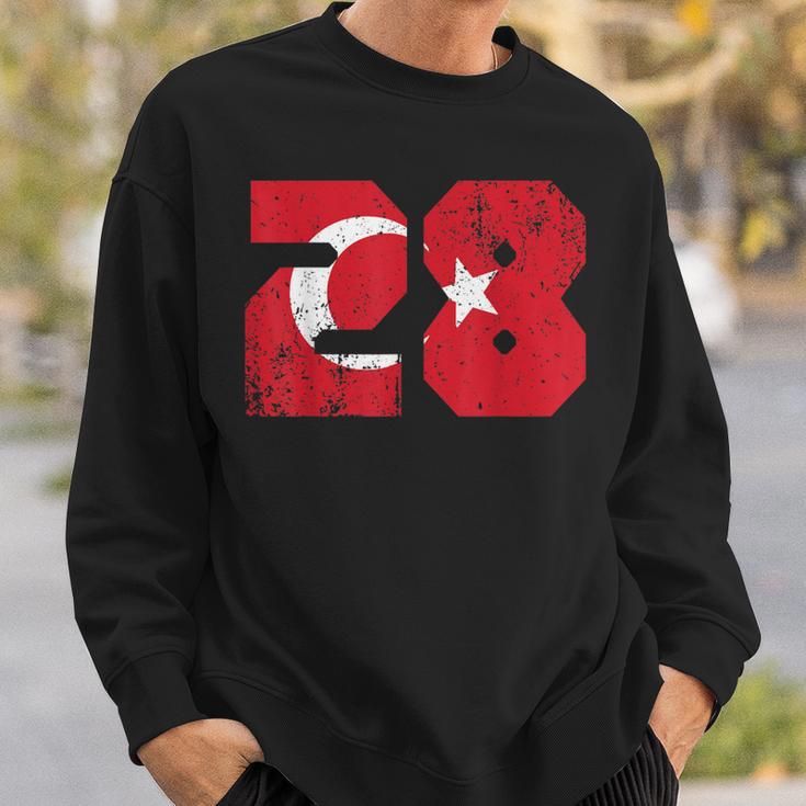 Giresun 28 Memleket Turkey Flag Idea Sweatshirt Geschenke für Ihn