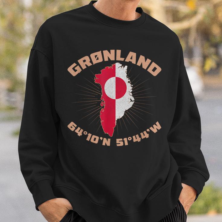 Grönland Grönland Dänemark Grönländer Thulemand Grönländisch Sweatshirt Geschenke für Ihn