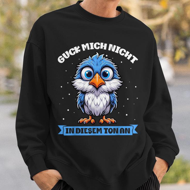 Guck Mich Nicht In Diesem Ton An Lustigerogel German Sweatshirt Geschenke für Ihn