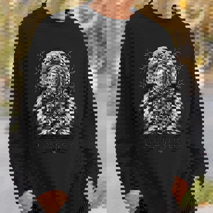Guerrier Indien Amérindien Cherokee Attrape-Rêves Sweater e Cadeaux pour lui
