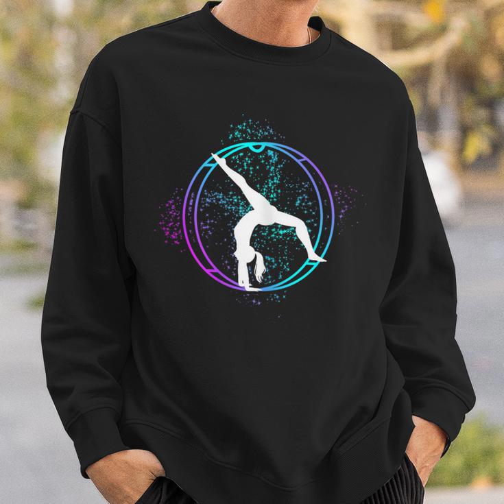 Gymnastics Rhönrad Gymnastics Trainer Gymnsatik Floor Gymnastics Sweatshirt Geschenke für Ihn