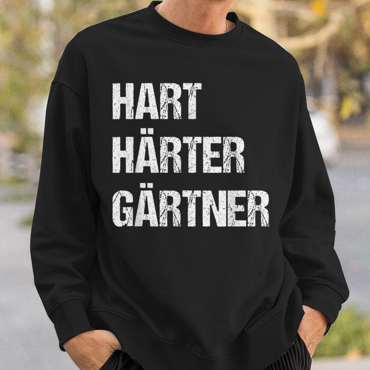 Hard Hardener Gardener Landscape Gardenerintage Sweatshirt Geschenke für Ihn