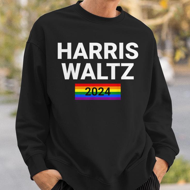 Harris Waltz 2024 Gay Pride Lgbt Wahl Harris Waltz 2024 Sweatshirt Geschenke für Ihn