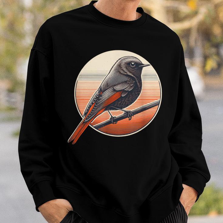 Hausrotschwanz Rotschwänzchen Gartenvögel Singvögel Sweatshirt Geschenke für Ihn