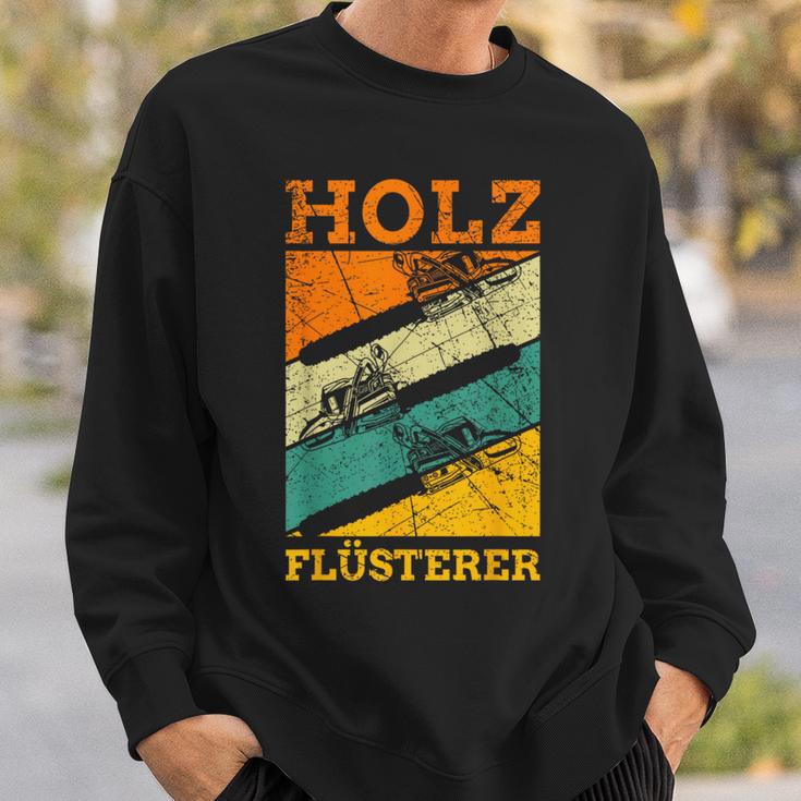 Holzflüsterer Retro Lumberjack intage Slogan Sweatshirt Geschenke für Ihn