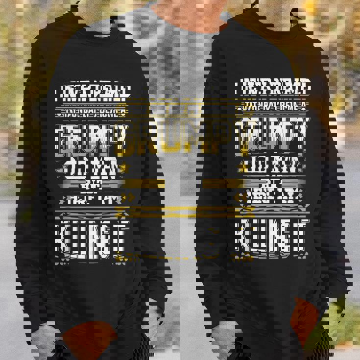 Hombre Grumpy Old Man Grumpy Old Men Camisa de entrenamiento Regalos para él