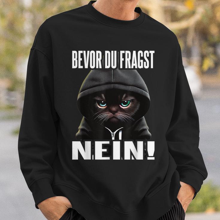 Ich Bevor Du Fragst Nein Sweatshirt Geschenke für Ihn