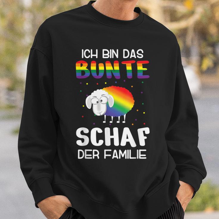 Ich Bin Das Bunt Schaf Der Familie Gay Pride Ich Bin Schwul I'm The Colourful Sweatshirt Geschenke für Ihn