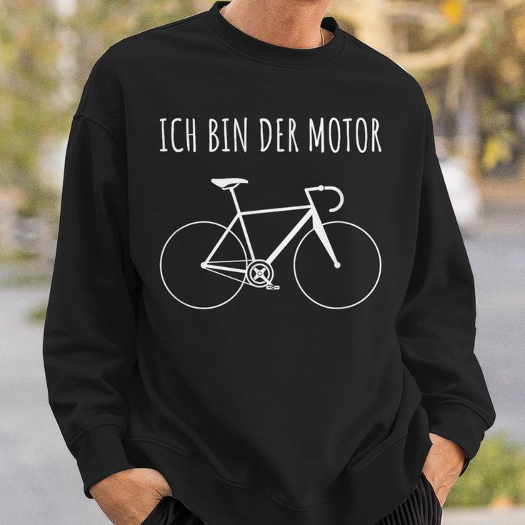 Ich Bin Der Motor Radfahrer Cool Saying E-Bike Sweatshirt Geschenke für Ihn