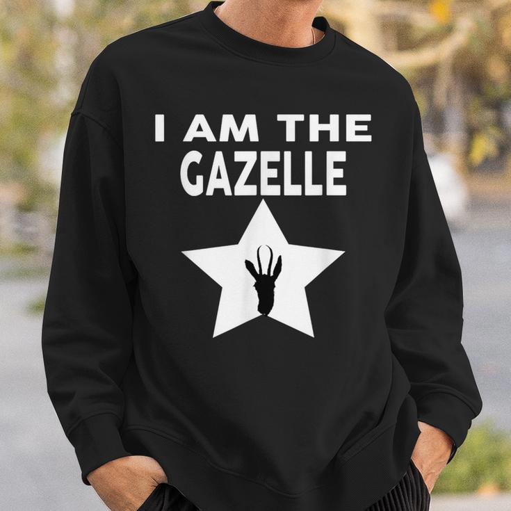 Ich Bin Die Gazelle Sweatshirt Geschenke für Ihn