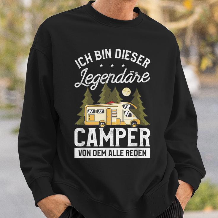 Ich Bin Dieser Legendäre Camperon Dem Alle Reden Wohnmobil German Sweatshirt Geschenke für Ihn