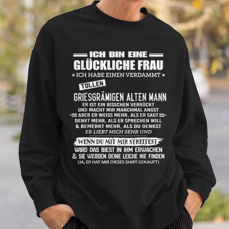 Ich Bin Eine Glückliche Frau Ich Habe Einen Sweatshirt Geschenke für Ihn