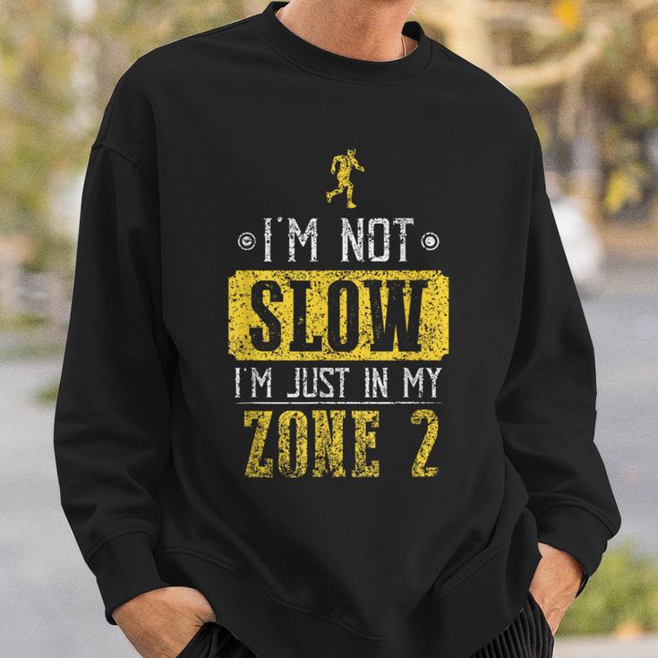 Ich Bin Nicht Langsam Ich Bin Nur In Meiner Zone 2 Sweatshirt Geschenke für Ihn