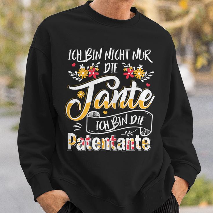 Ich Bin Nicht Nur Die Tante Ich Bin Die Patentante German Sweatshirt Geschenke für Ihn