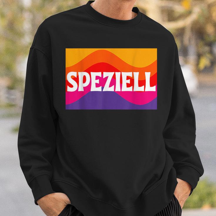 Ich Bin Speziell Spezi Trendgetränk Cola Orange Summer Sweatshirt Geschenke für Ihn