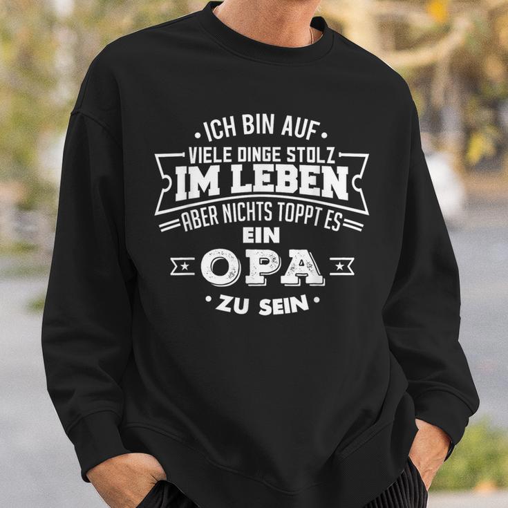 Ich Bin Stolz Grandpa Zu Sein Grandfather Sweatshirt Geschenke für Ihn