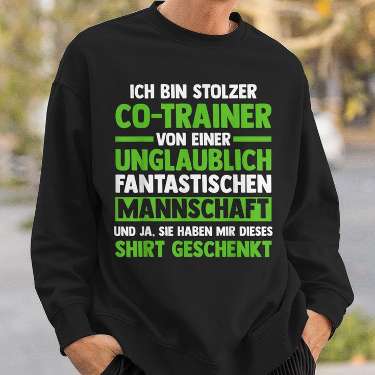 Ich Bin Stolzer Co-Trainer Sweatshirt Geschenke für Ihn