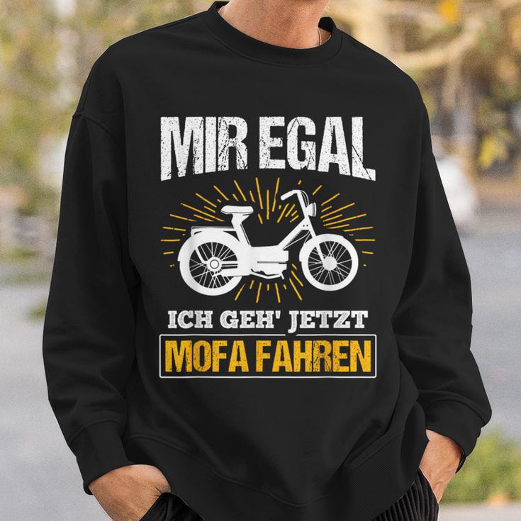 Ich Geh' Jetzt Mofa Fahren Moped Moped Sweatshirt Geschenke für Ihn