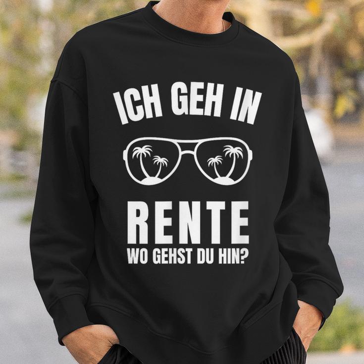 Ich Geh In Rente 2023 Retirement Sweatshirt Geschenke für Ihn