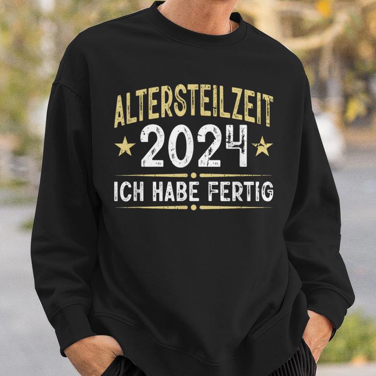 Ich Habe Fertig Rente Retirement Sweatshirt Geschenke für Ihn