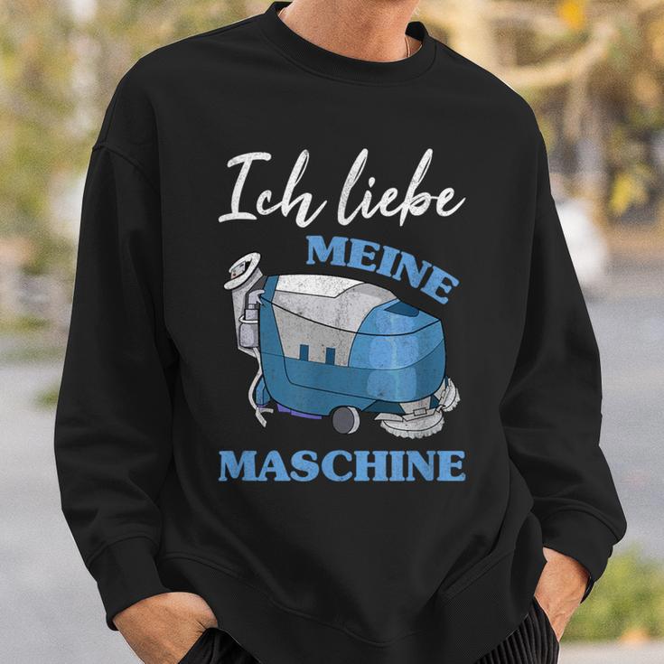 Ich Liebe Meine Putzmaschine Putzmann Ich Liebe Meine Putz Sweatshirt Geschenke für Ihn