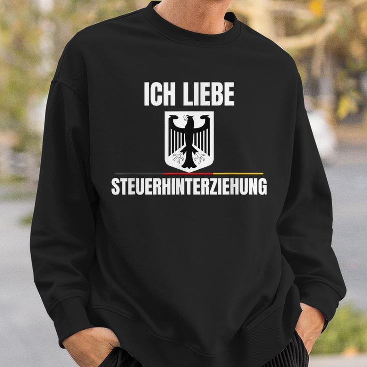 Ich Liebe Steuerhinterziehung Sweatshirt Geschenke für Ihn