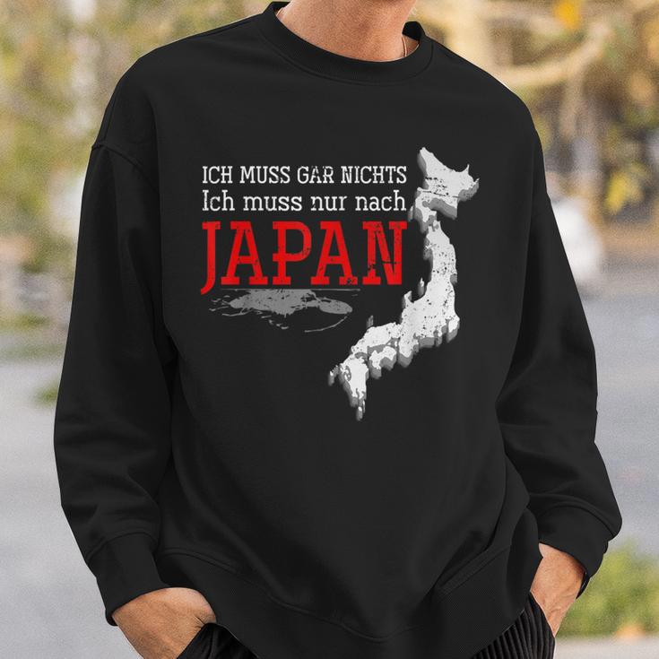 Ich Muss Nur Nach Japan Sweatshirt Geschenke für Ihn