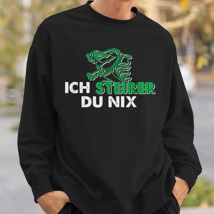 Ich Steirer Du Nix Steiermark Sweatshirt Geschenke für Ihn