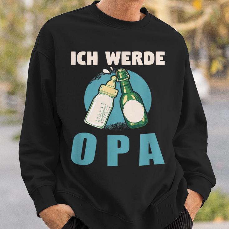 Ich Werde Opa 20242025 Sweatshirt Geschenke für Ihn