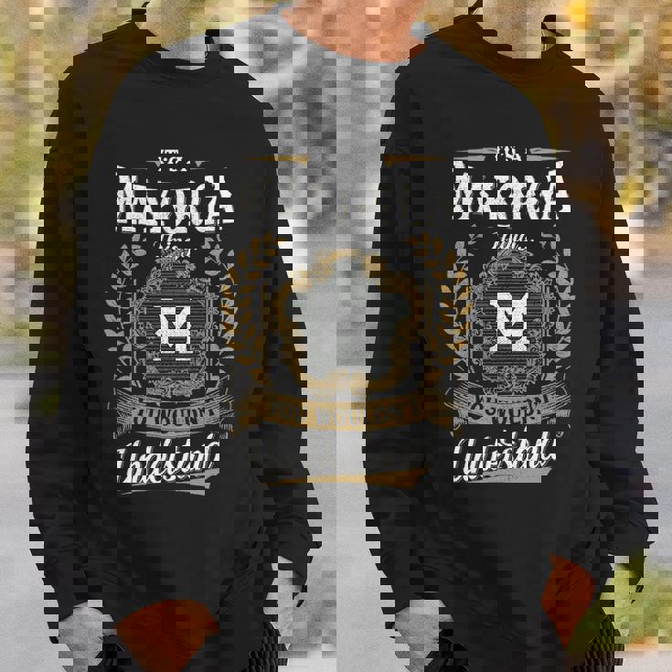 It's A Mayorga Thing You Wouldn't Understand Personalized Last Name Mayorga Family Crest Coat Of Arm Sweatshirt Gifts for Him