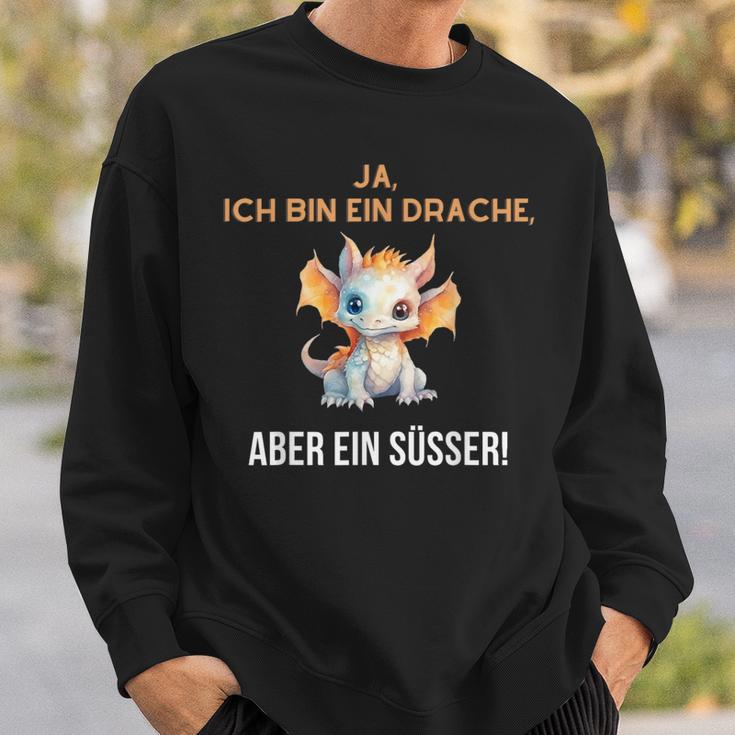 Ja Ich Bin Ein Drache Aber Ein Süsser Sweatshirt Geschenke für Ihn