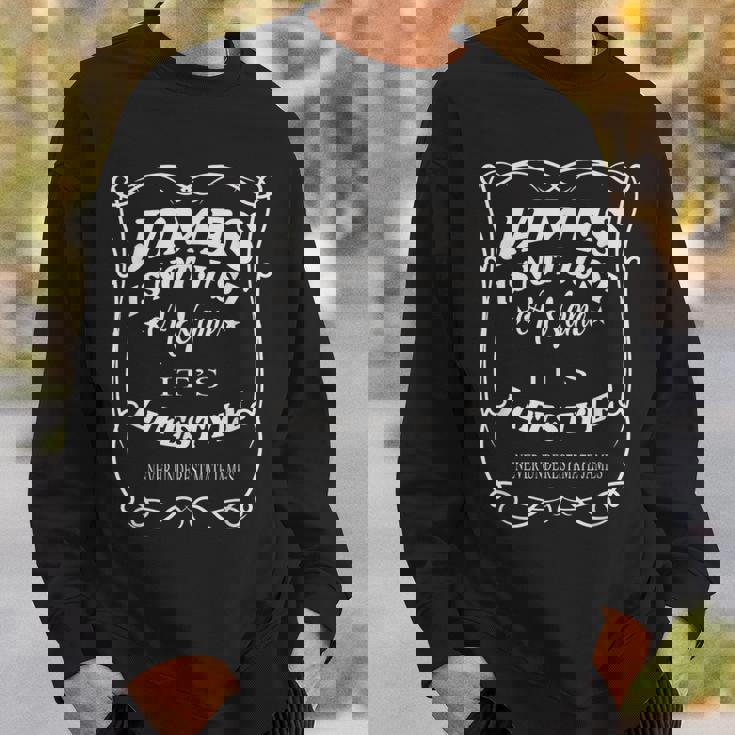 James Is Not Just A Name It's Lifestyle James Felpa Regalos para él