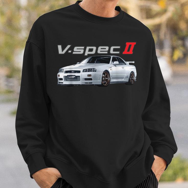 Jdm Auto R34-Spec Ii Rb26 Skyline Sweatshirt Geschenke für Ihn