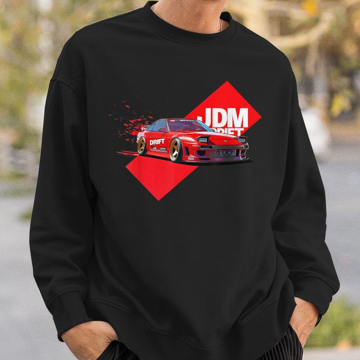 Jdm Drift Car Retro Japan Nippon Tuning Sweatshirt Geschenke für Ihn