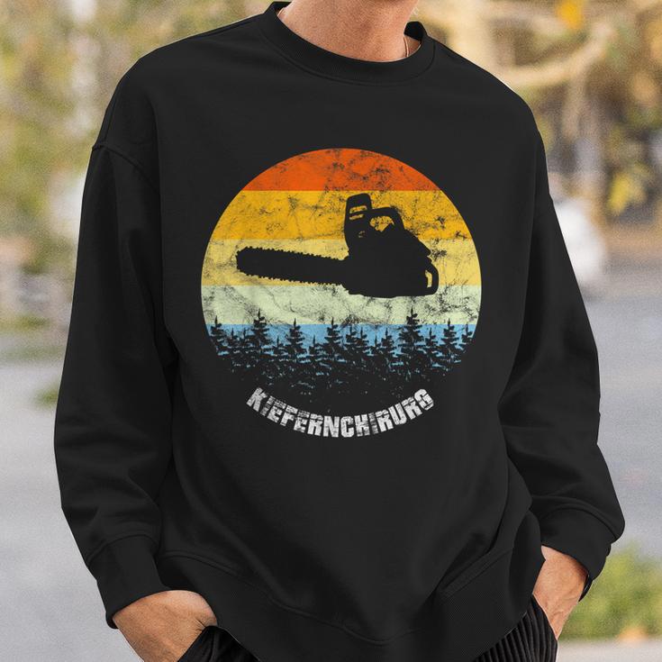 Kiefernchirurg Waldarbeiter Holzfäller Kettensäge Sweatshirt Geschenke für Ihn