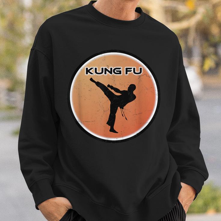 Kung Fu High Kick Sweatshirt Geschenke für Ihn