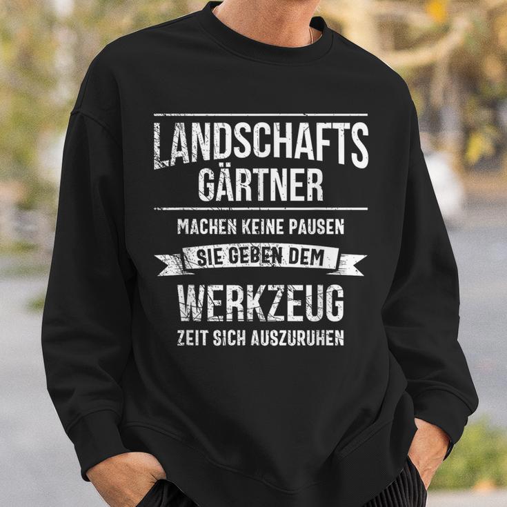 Landschaftgärtner Galabau Slogan Sweatshirt Geschenke für Ihn