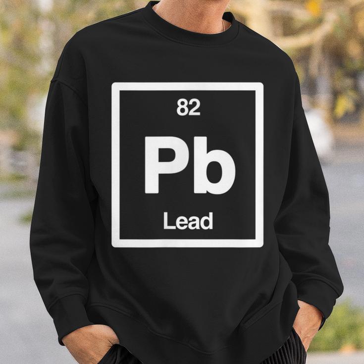 Lead Pb Periodic Table Of Elements Science Sweatshirt Geschenke für Ihn